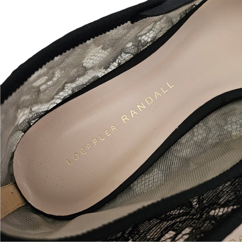Loeffler Randall Black Lace Flats - Picture 8 of 10